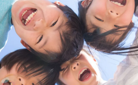 笑顔の子供達